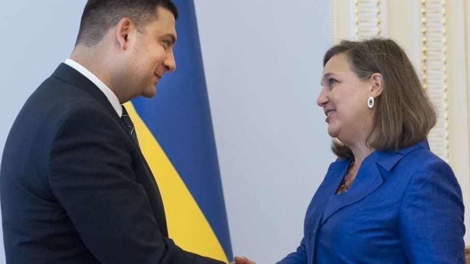 Владимир Гройсман и Виктория Нуланд провели встречу в Киеве, на которой обсудили работу парламента