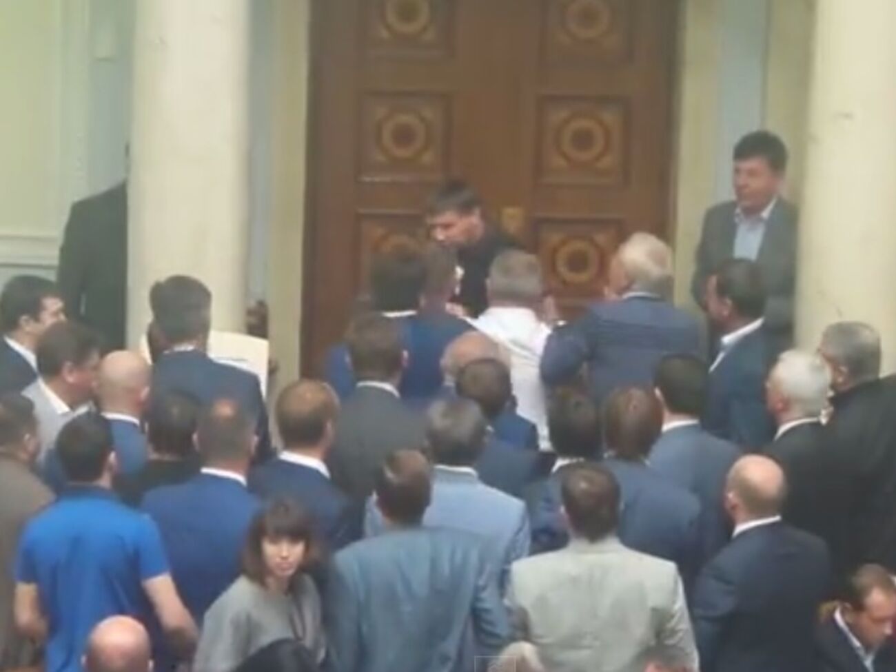 В Раде произошла потасовка