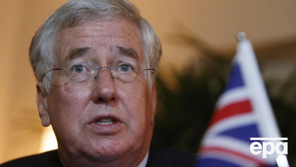 Украину посетит министр обороны Великобритании Майкл Фэллон