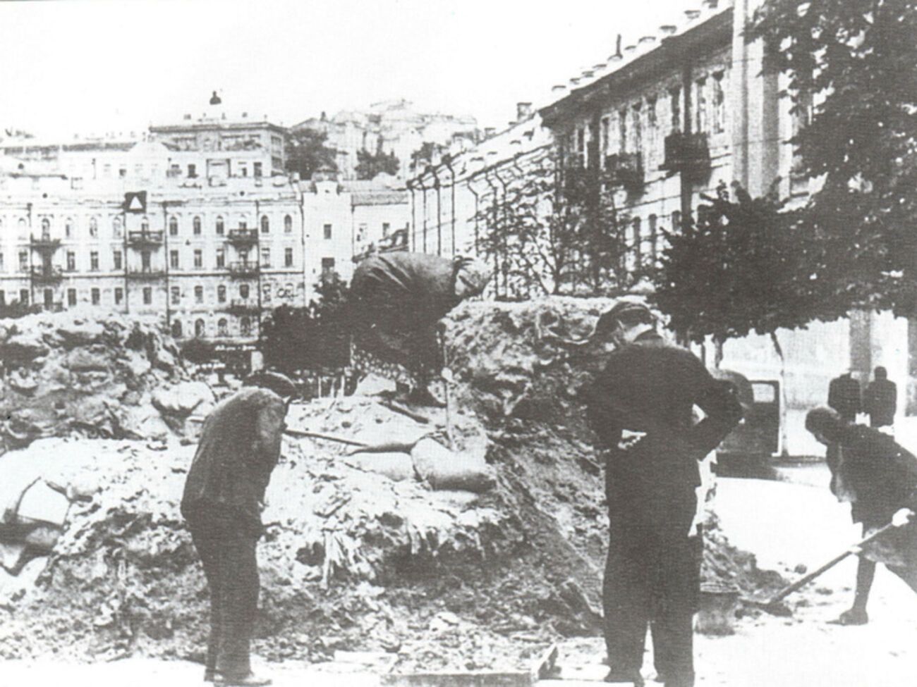 Баррикада на улице Фундукулеевской