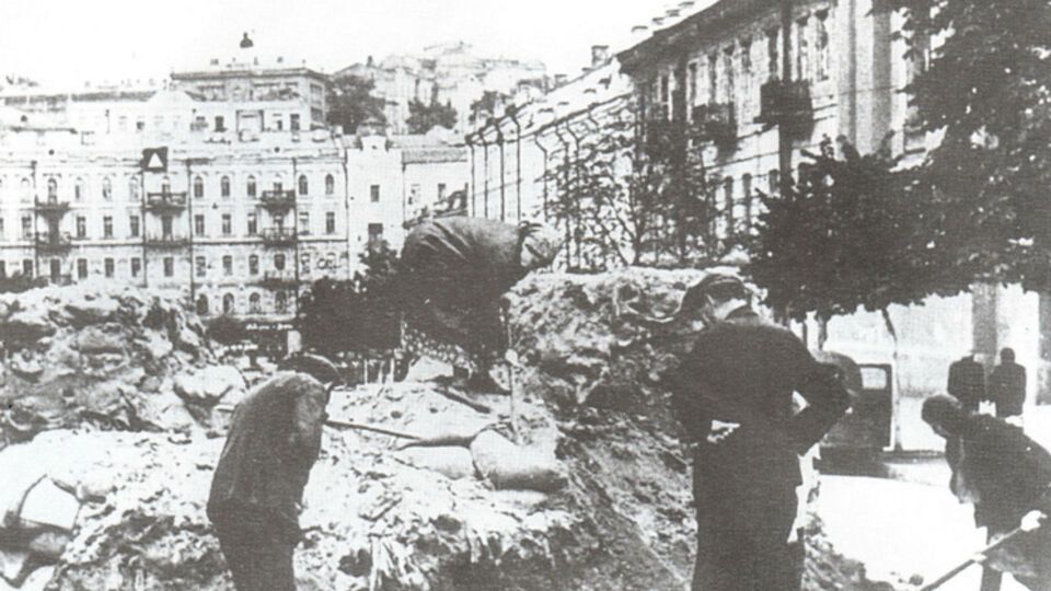 Баррикада на улице Фундукулеевской