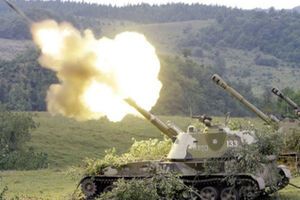 МВД: Возле пгт Донецкий боевики применили самоходные артиллерийские установки