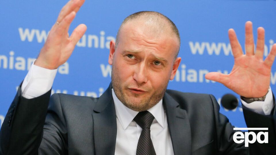 Дмитрий Ярош дал пресс-конференцию, на которой прокомментировал события в Мукачево