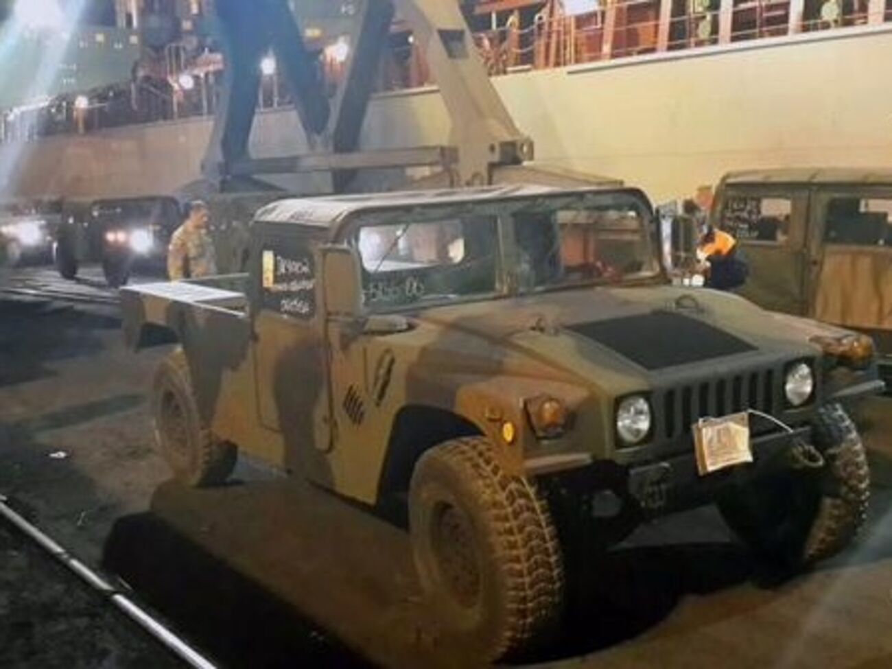 Американские Humvee в Одессе