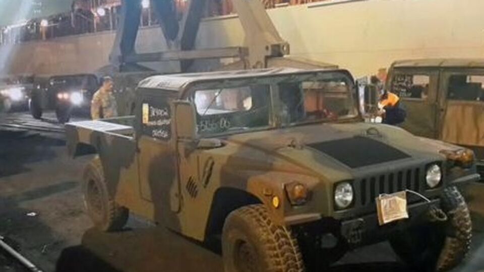 Американские Humvee в Одессе