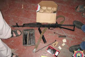 Милиция изъяла оружие и взрывчатку в Красноармейске Донецкой области