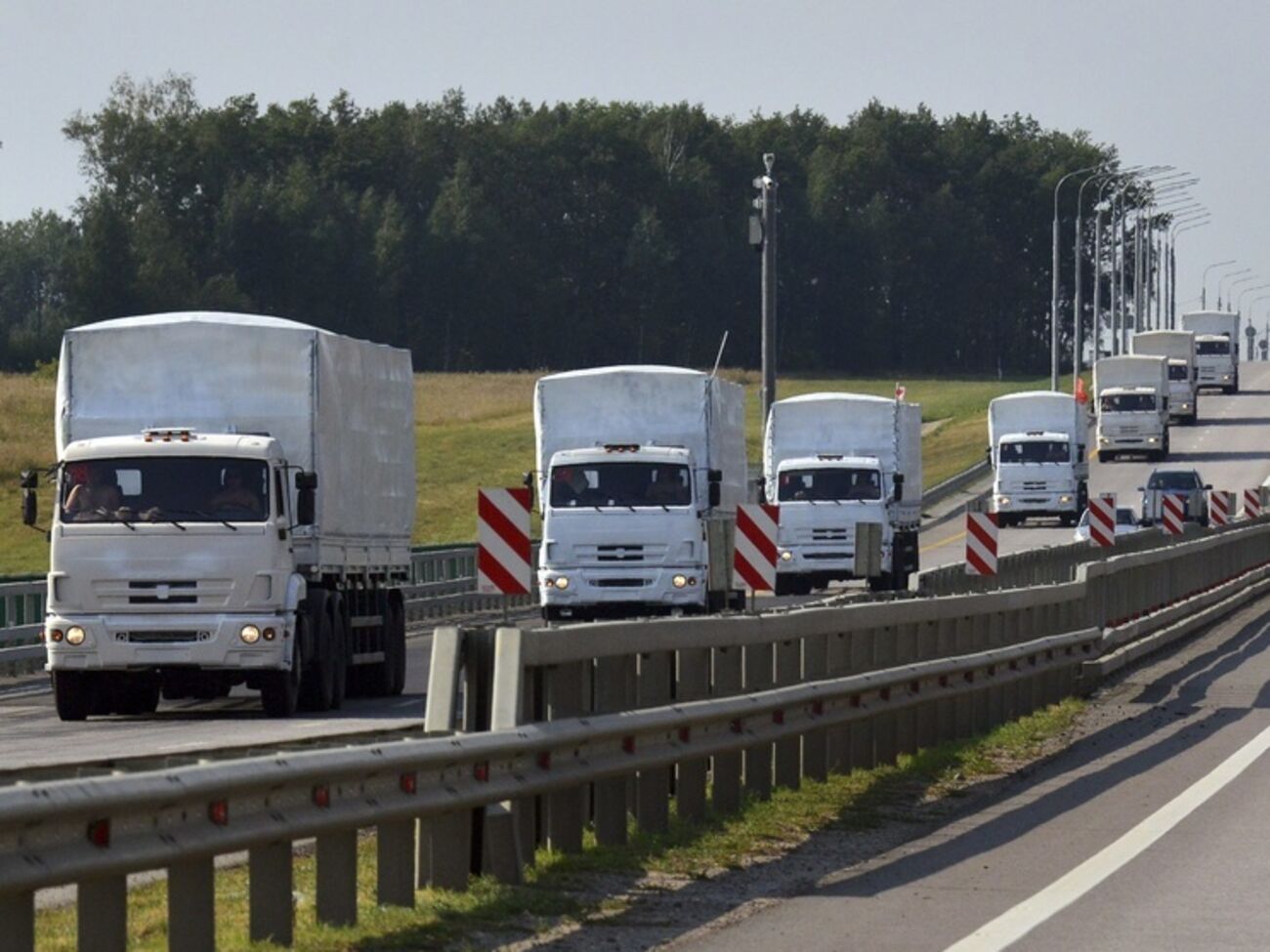 Очередной "гуманитарный конвой" из России ожидается в конце июля