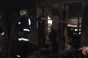 Зрительный зал выгорел полностью