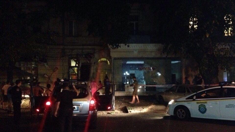 Взрыв произошел сегодня ночью