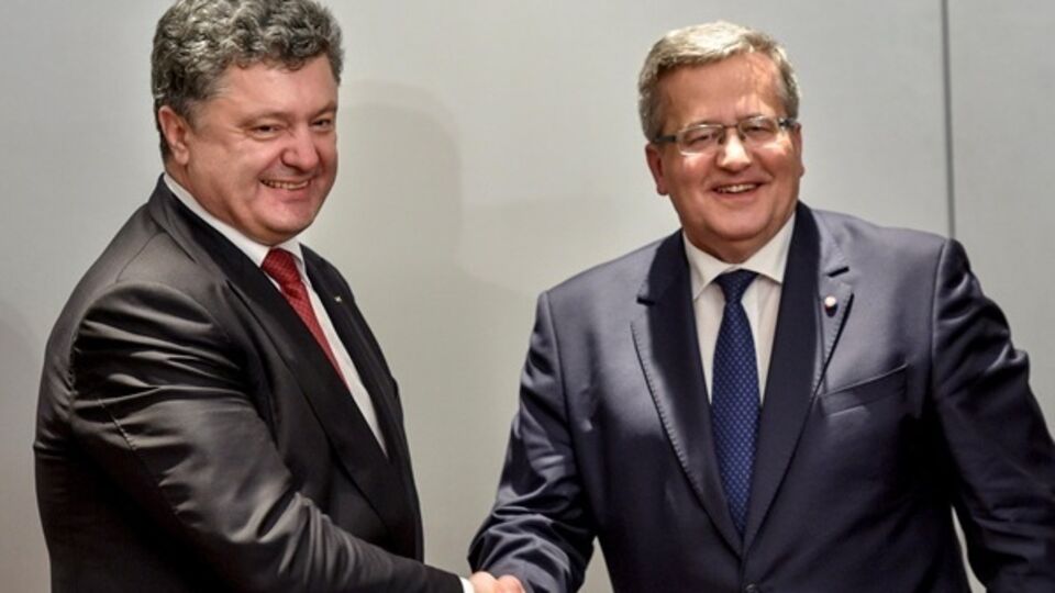 Во Львове президенты Порошенко и Коморовский проведут встречу тет-а-тет