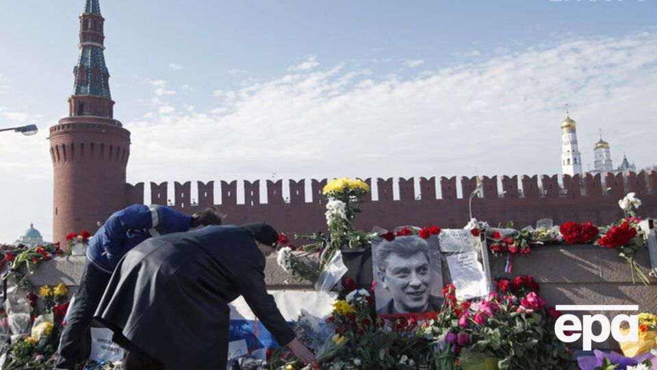 Место убийства Бориса Немцова в Москве