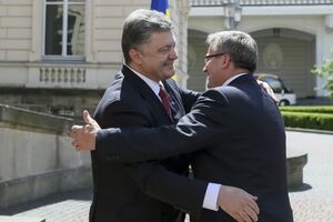 Переговоры были очень продуктивными и конструктивными, --- сказал Порошенко