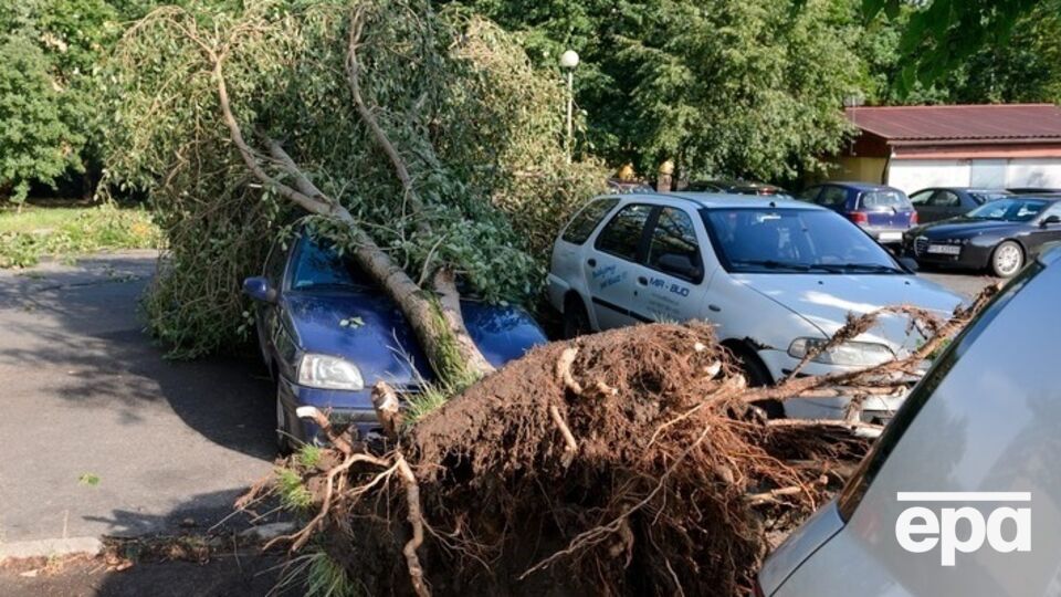 В результате урагана в Польше погиб один человек