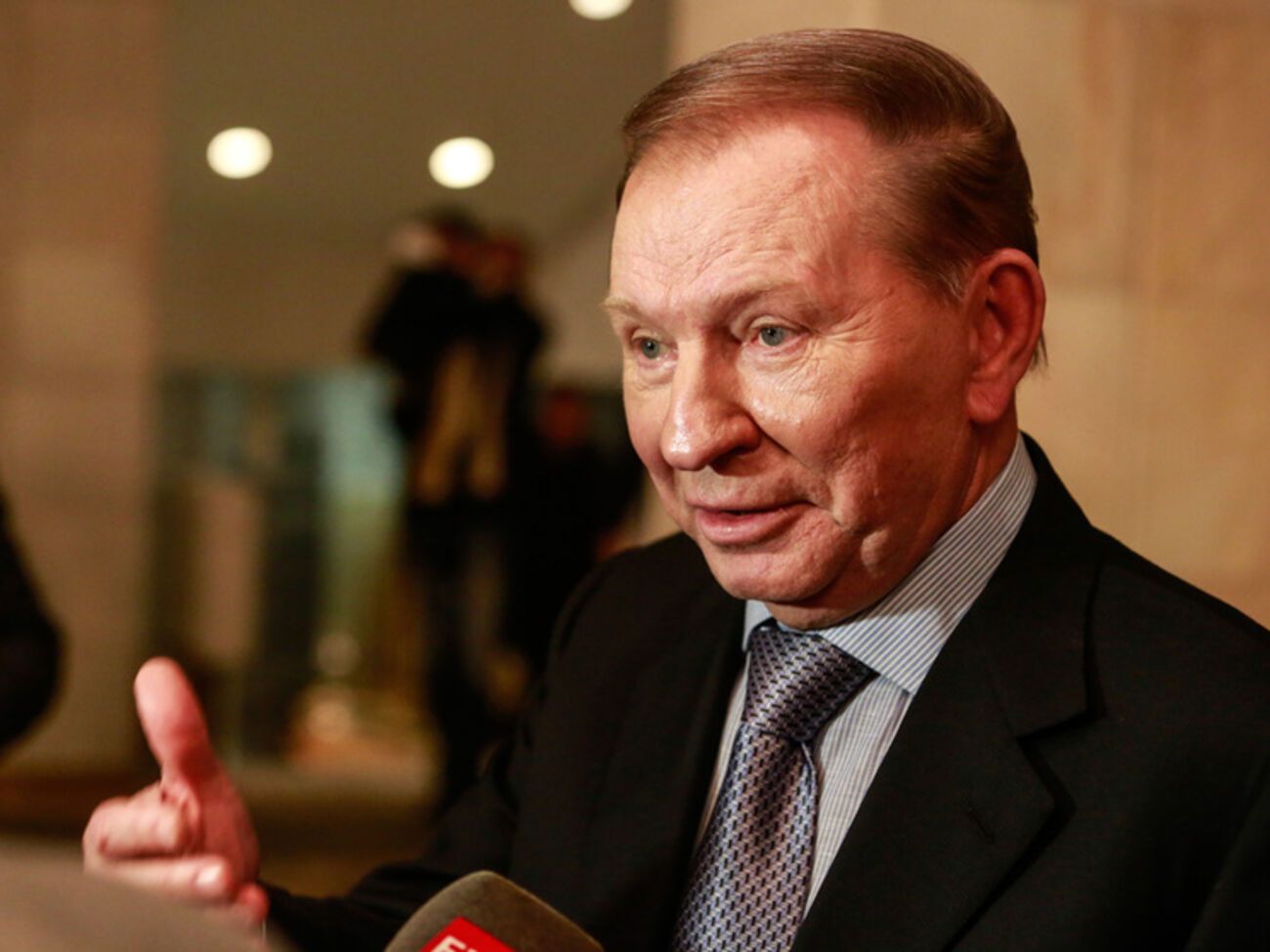 Представитель Украины в трехсторонней контактной группе по Донбассу, бывший президент Леонид Кучма