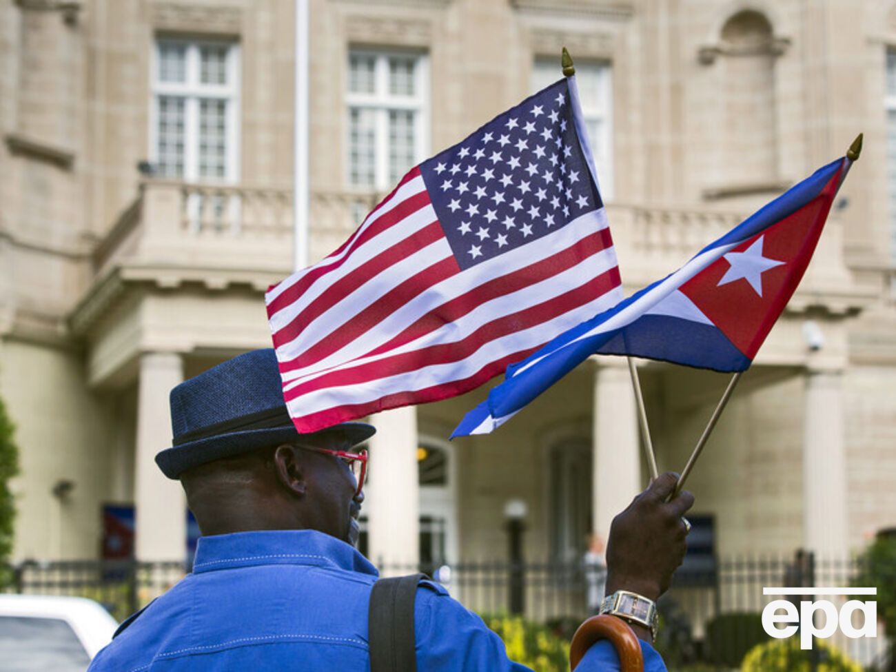 США и Куба впервые за 54 года взаимно открыли посольства. Фоторепортаж