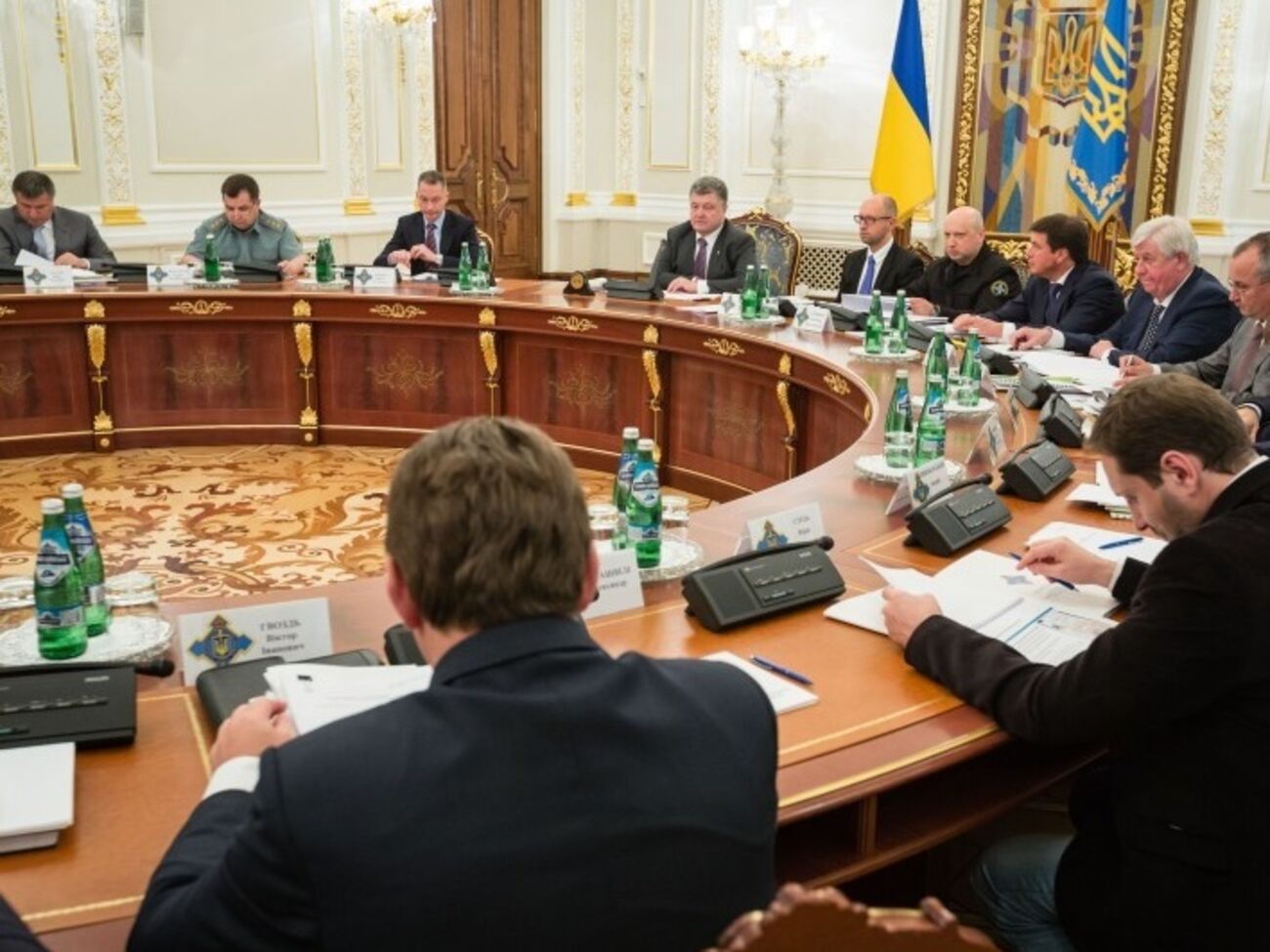 СНБО рассмотрел вопрос о строительстве фортификационных сооружений