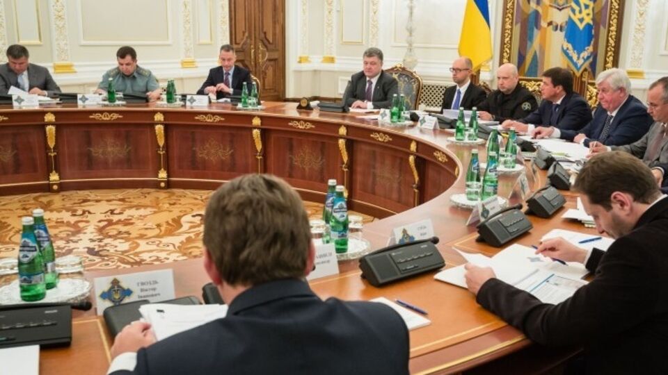 СНБО рассмотрел вопрос о строительстве фортификационных сооружений