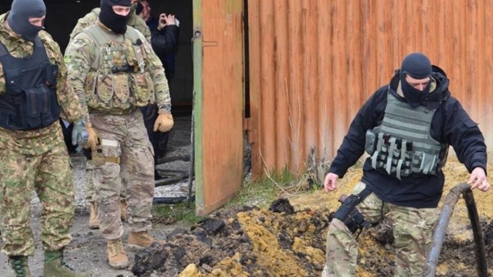 СБУ: Через государственную границу был незаконно проложен нефтепровод длиной около километра