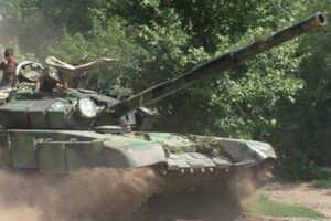 СМИ донецких сепаратистов: В ближайшее время отвод техники начнется в поселке Санжаровка