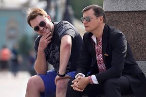 Андрей Лозовой и Олег Ляшко