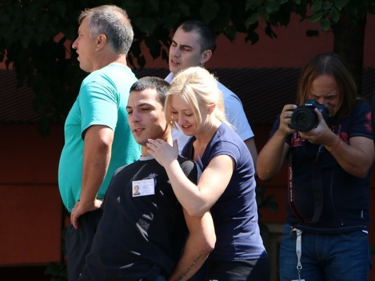 В Одессе прошла открытая тренировка новых полицейских. Фоторепортаж