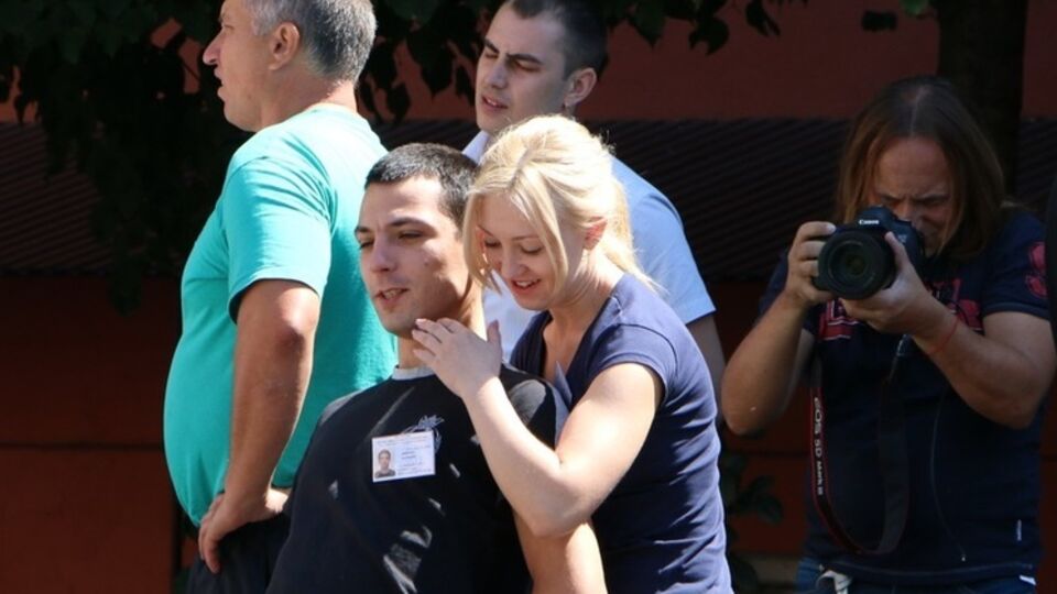 В Одессе прошла открытая тренировка новых полицейских. Фоторепортаж