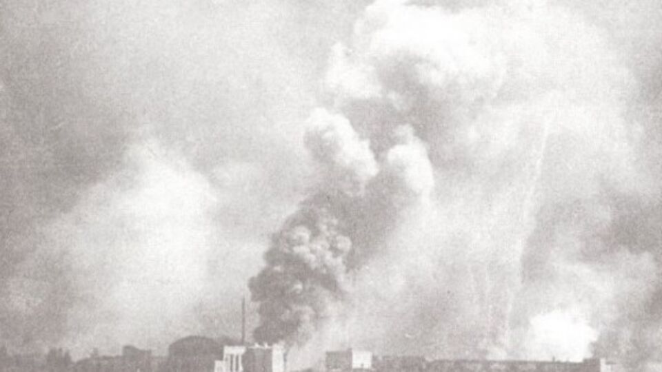 Последствия бомбардировки Киева, лето 1941 года