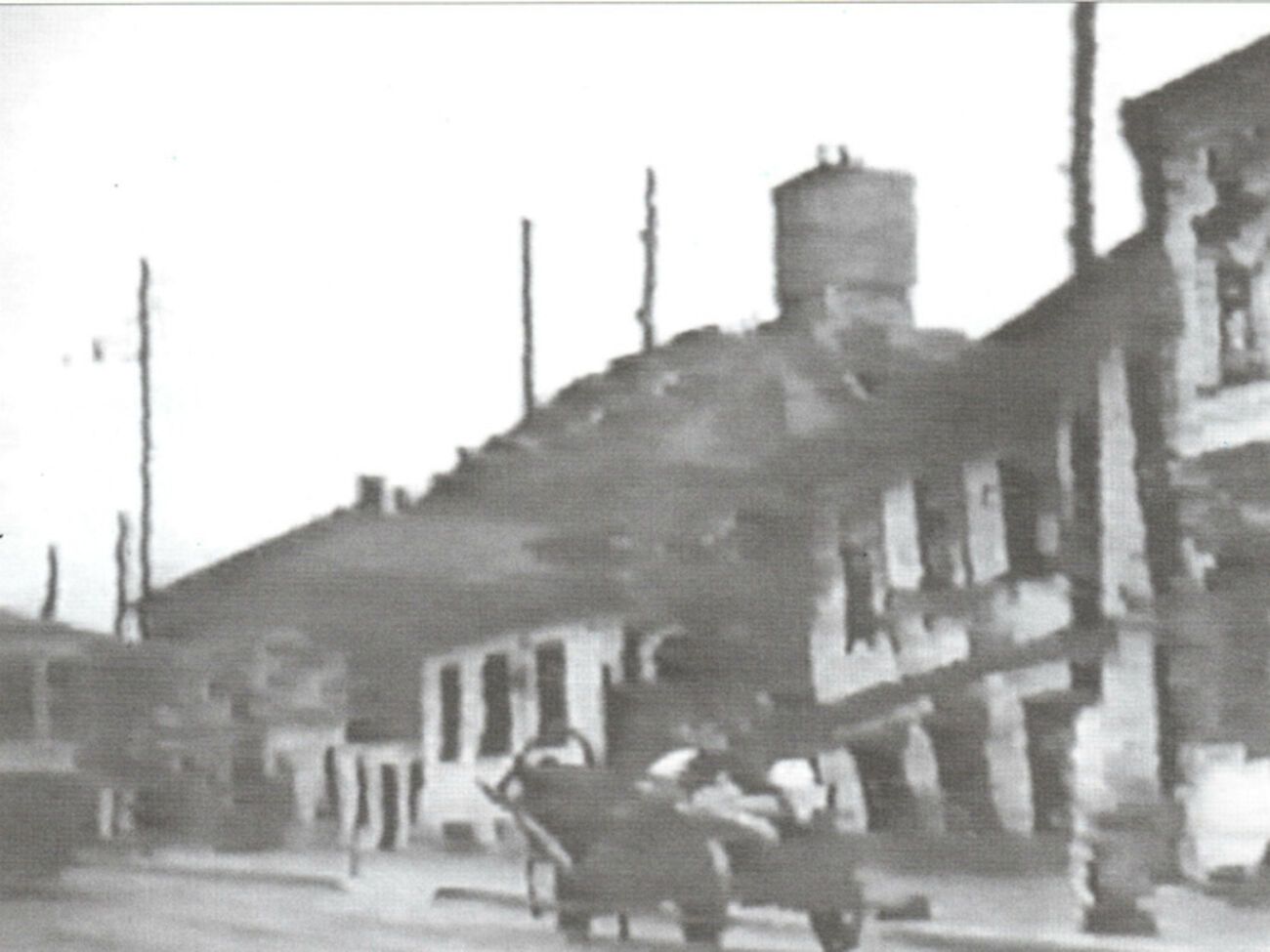 На Подоле, перекресток улиц Константиновской и Еленовской, 1941 год