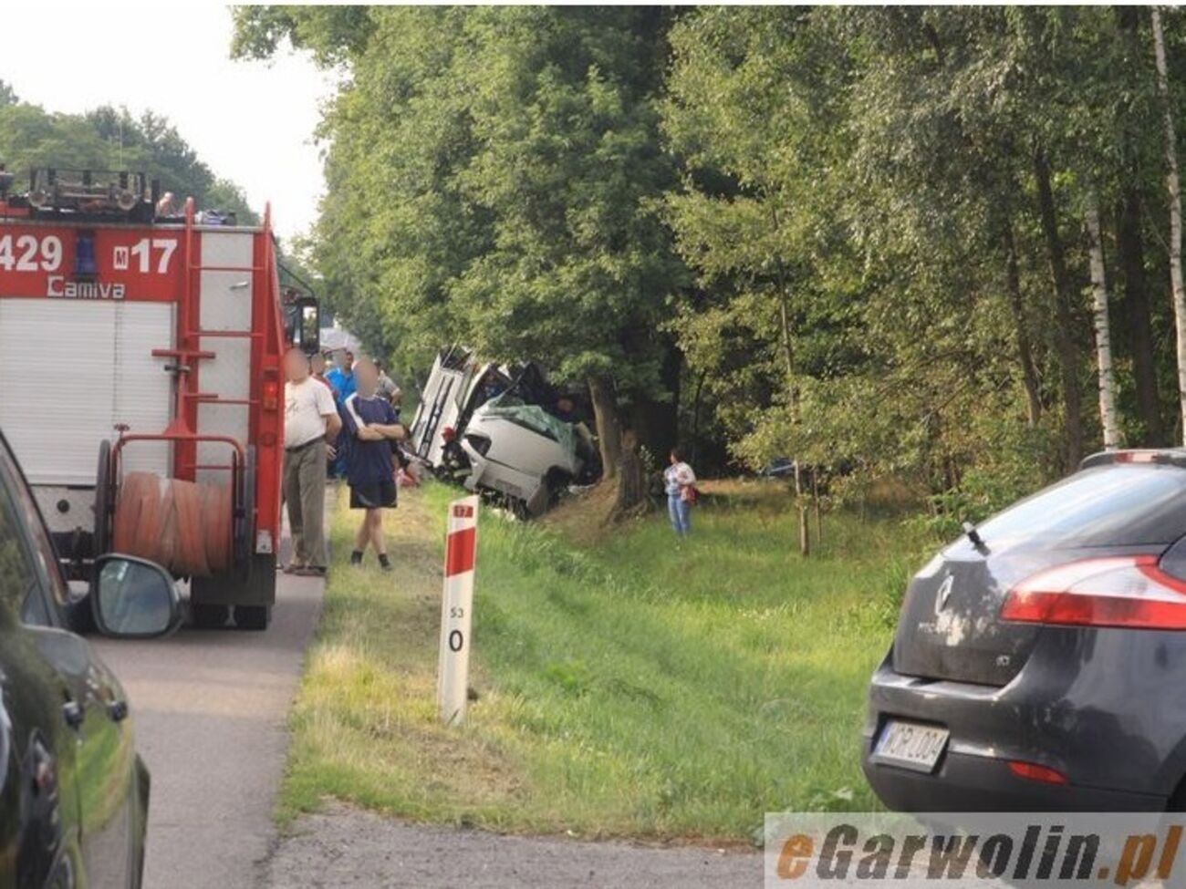 Авария произошла около 7.20 по киевскому времени, граждане Украины приехали в Польшу на сезонные работы