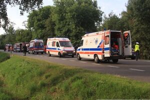 Авария произошла около 7.20 по киевскому времени, граждане Украины приехали в Польшу на сезонные работы