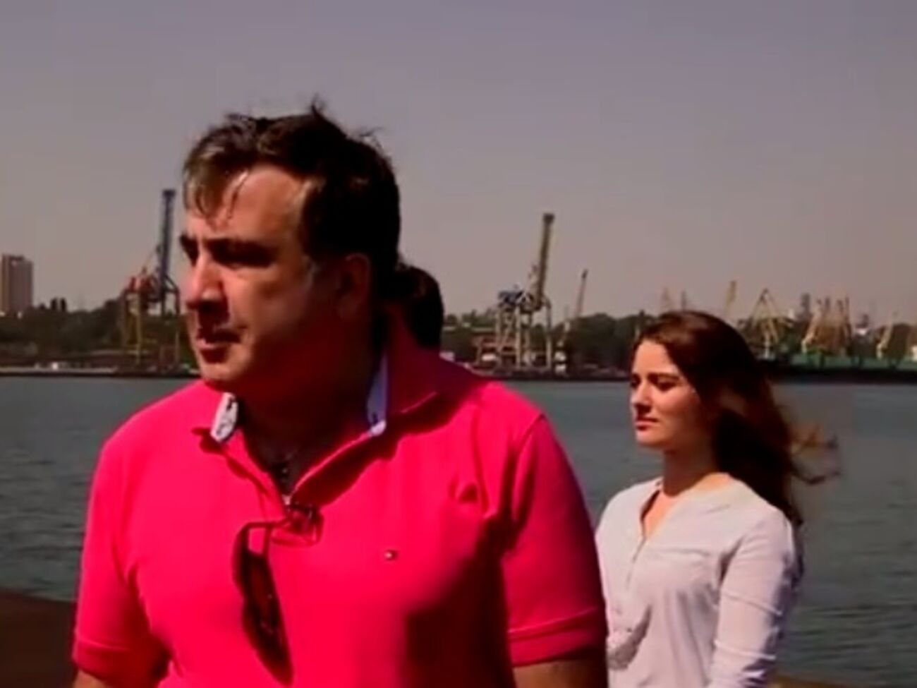 Михаил Саакашвили заявил, что государство из-за действий руководства порта потеряло контроль над двумя причалами