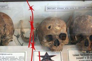 Экспозиция существующего Музея советской оккупации в Киеве