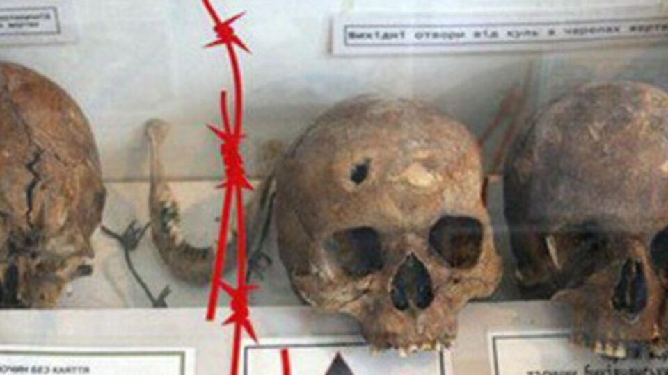 Экспозиция существующего Музея советской оккупации в Киеве