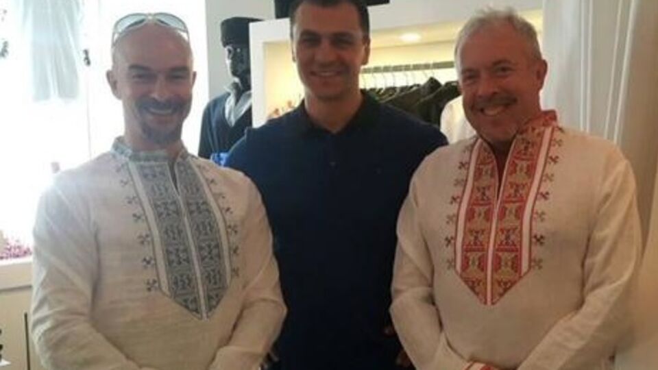 Макаревич и Ярмола нарядились в вышиванки