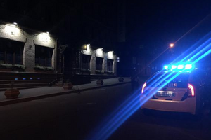 Ночью в Киеве обстреляли банк на Вознесенском спуске