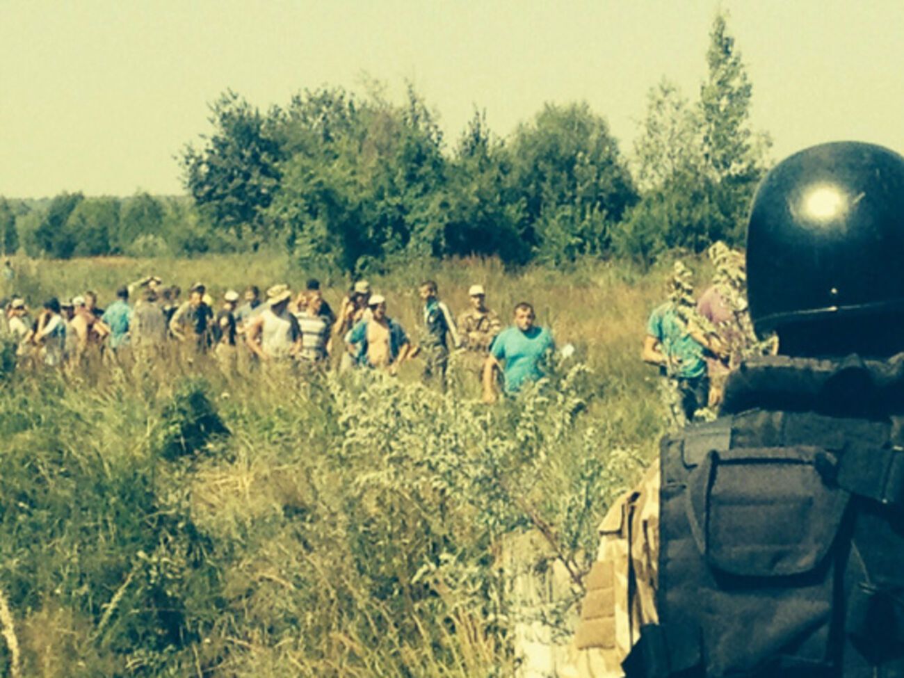 Старатели были настроены агрессивно по отношению к сотрудникам милиции