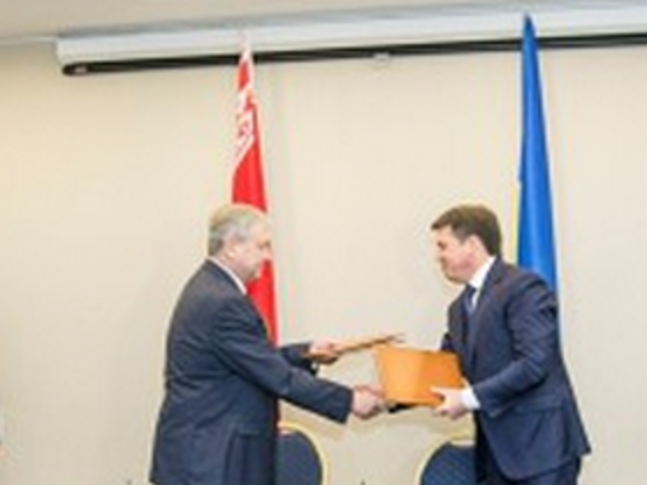 Заместители глав правительств Украины и Беларуси --- Зубко и Семашко