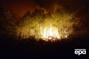 Пожар разгорелся вблизи Бордо