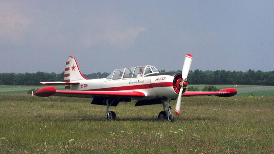 В Самарской области разбился Як-52