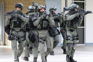 Бойцы американского S.W.A.T.