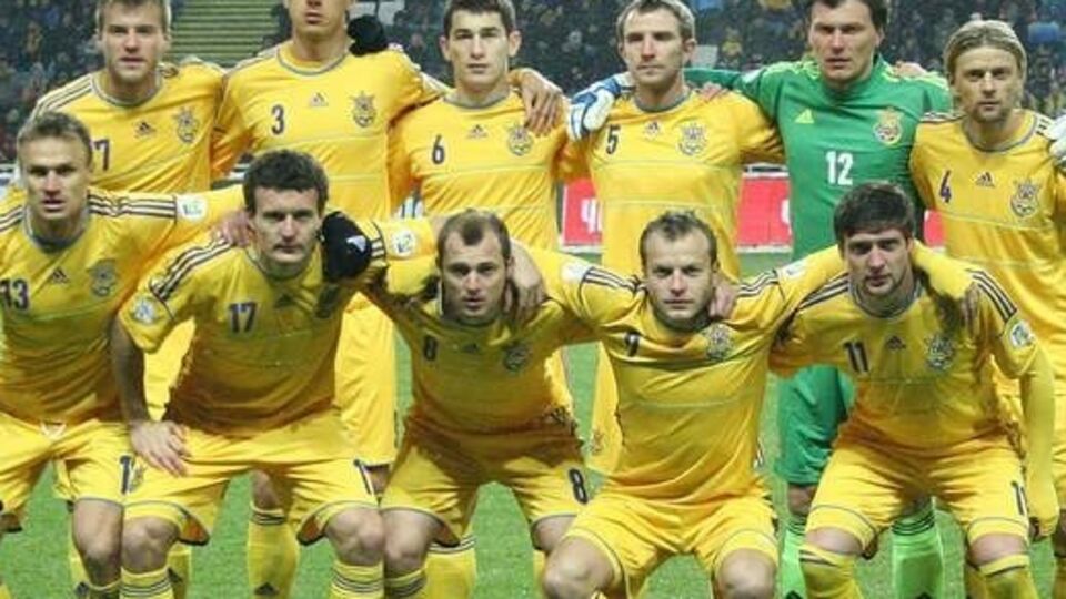 Сборная Украины сыграет в группе I