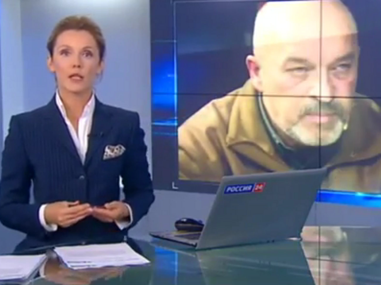 Телеканал "Россия 24": Луганский губернатор пообещал с большей силой репрессировать несогласных