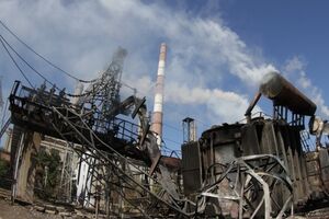 Боевики обстреливали взводный опорный пункт, расположенный в районе Луганской ТЭС