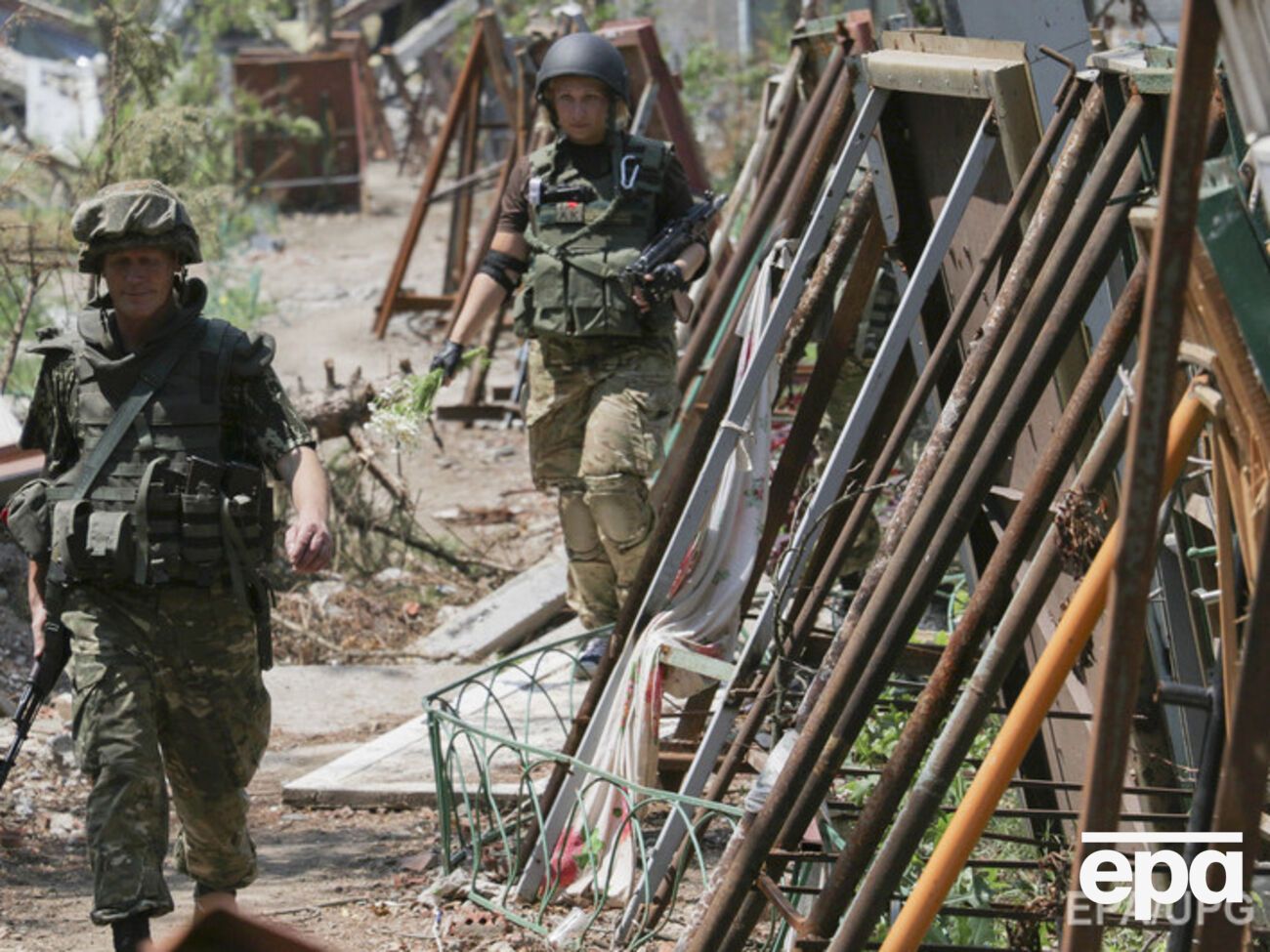 Военные пока не собираются покидать Широкино