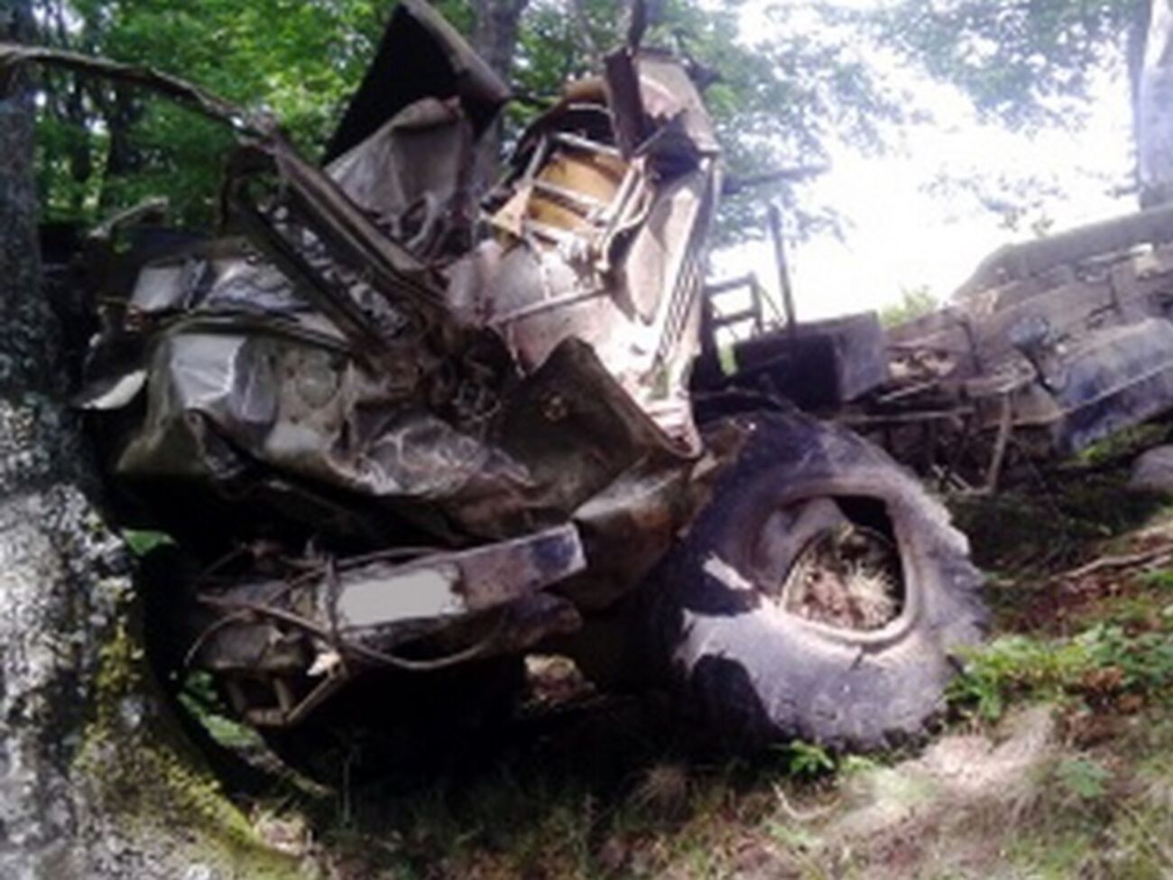 ДТП произошло утром 27 июля, люди находились в грузовике, не предназначенном для перевозки пассажиров