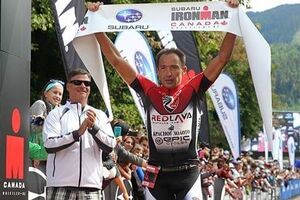 Виктор Земцев на Ironman Canada