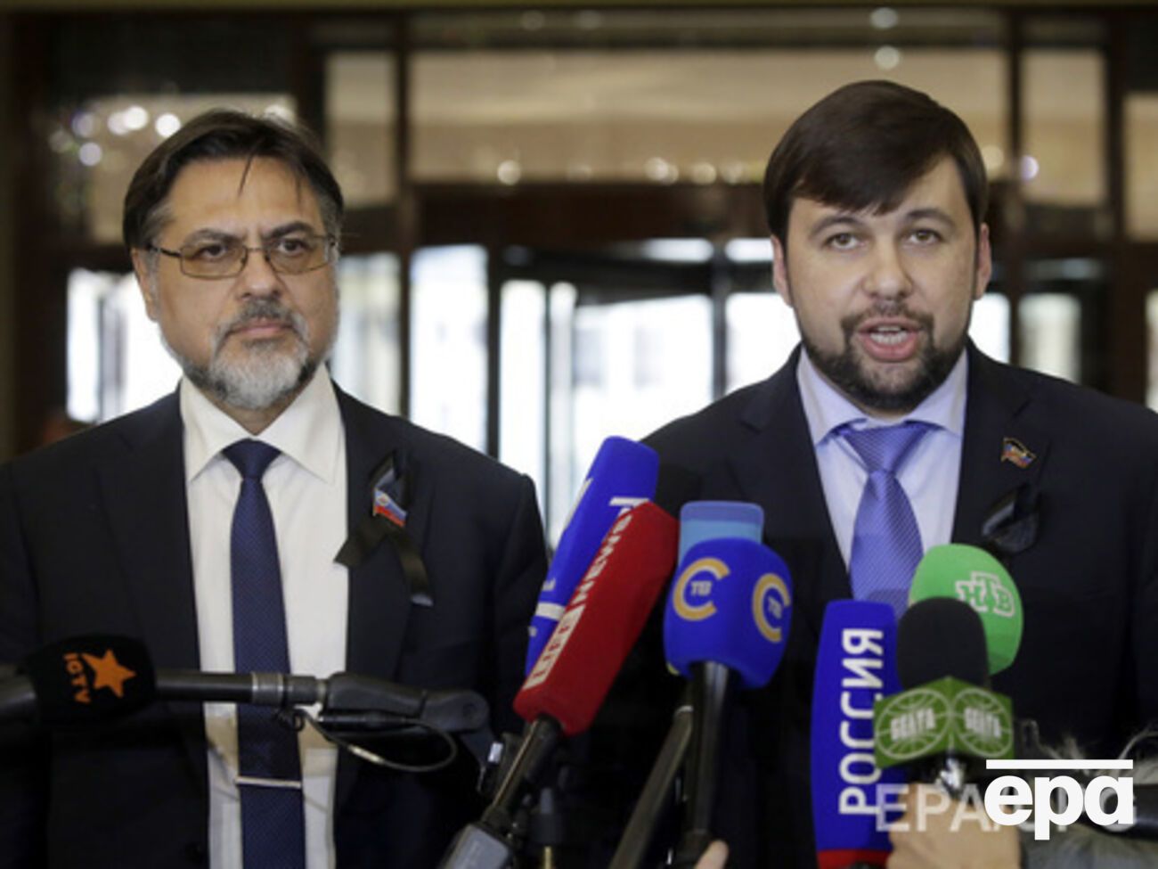 Пушилин и Дейнего: Предлагаем организовать мобильные банки вдоль линии соприкосновения