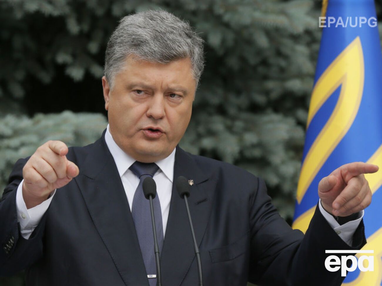 Петр Порошенко заявил, что Украина рассчитывает на солидарность Запада в вопросе остановки российской агрессии