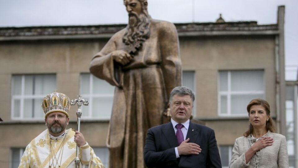 Во Львове открыли памятник митрополиту Андрею Шептицкому. Фоторепортаж