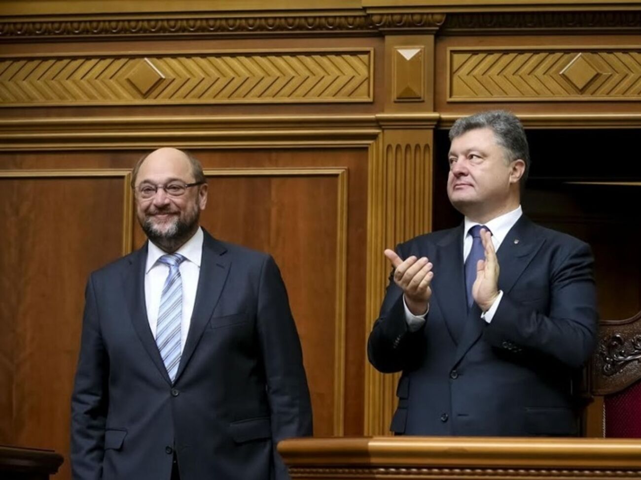 Шульц посетил Украину в годовщину подписания Соглашения об ассоциации